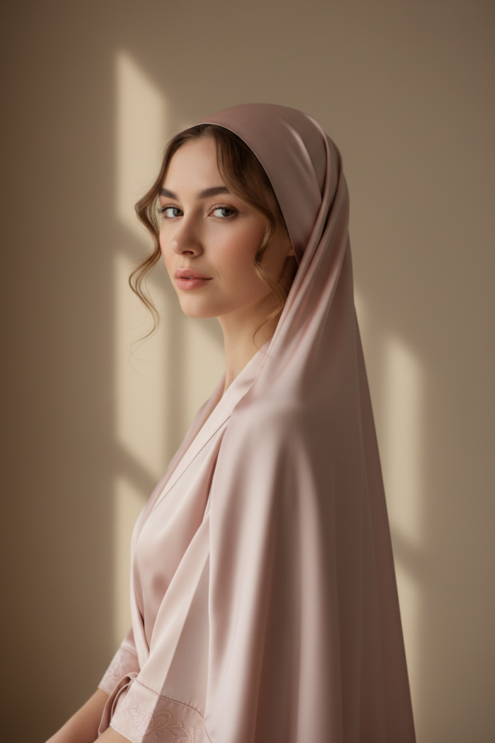 silk silk bonnet bonnet en soie 