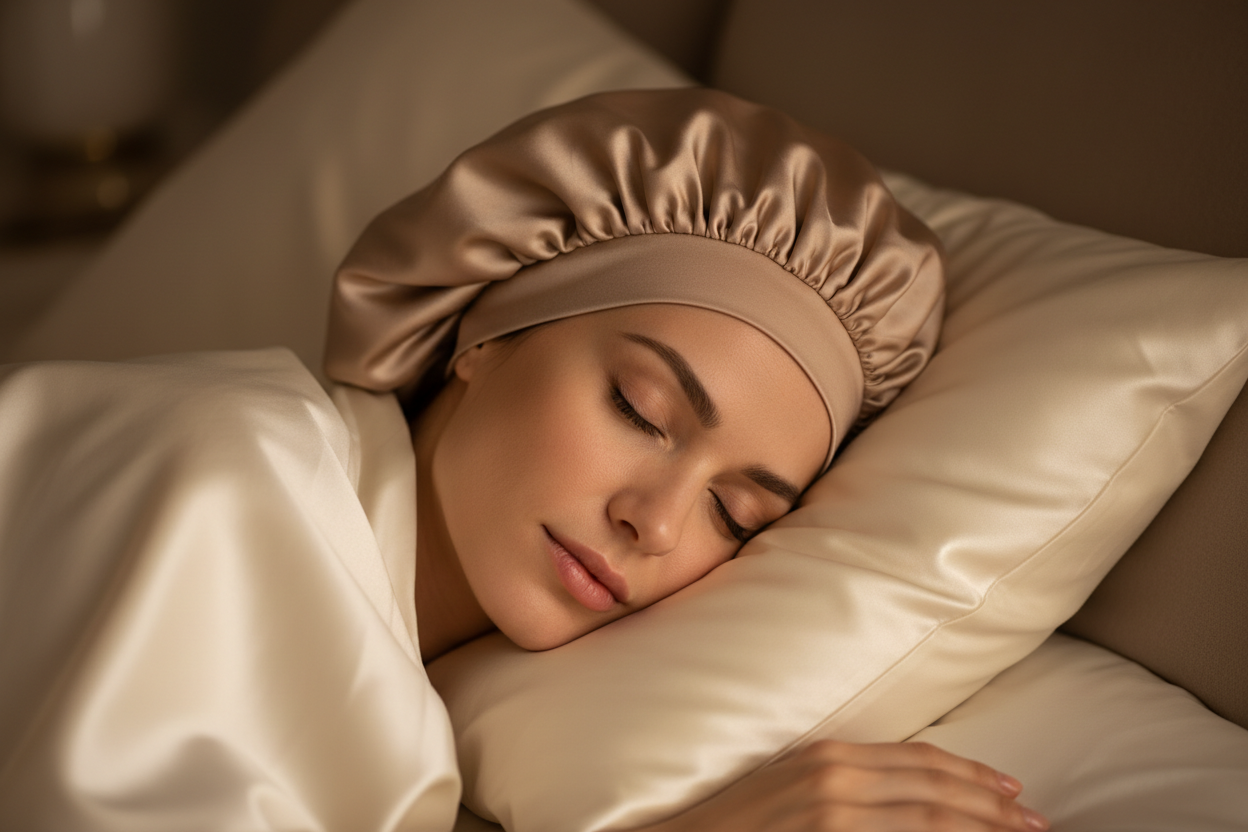 Quand faut-il mettre le bonnet en satin ?