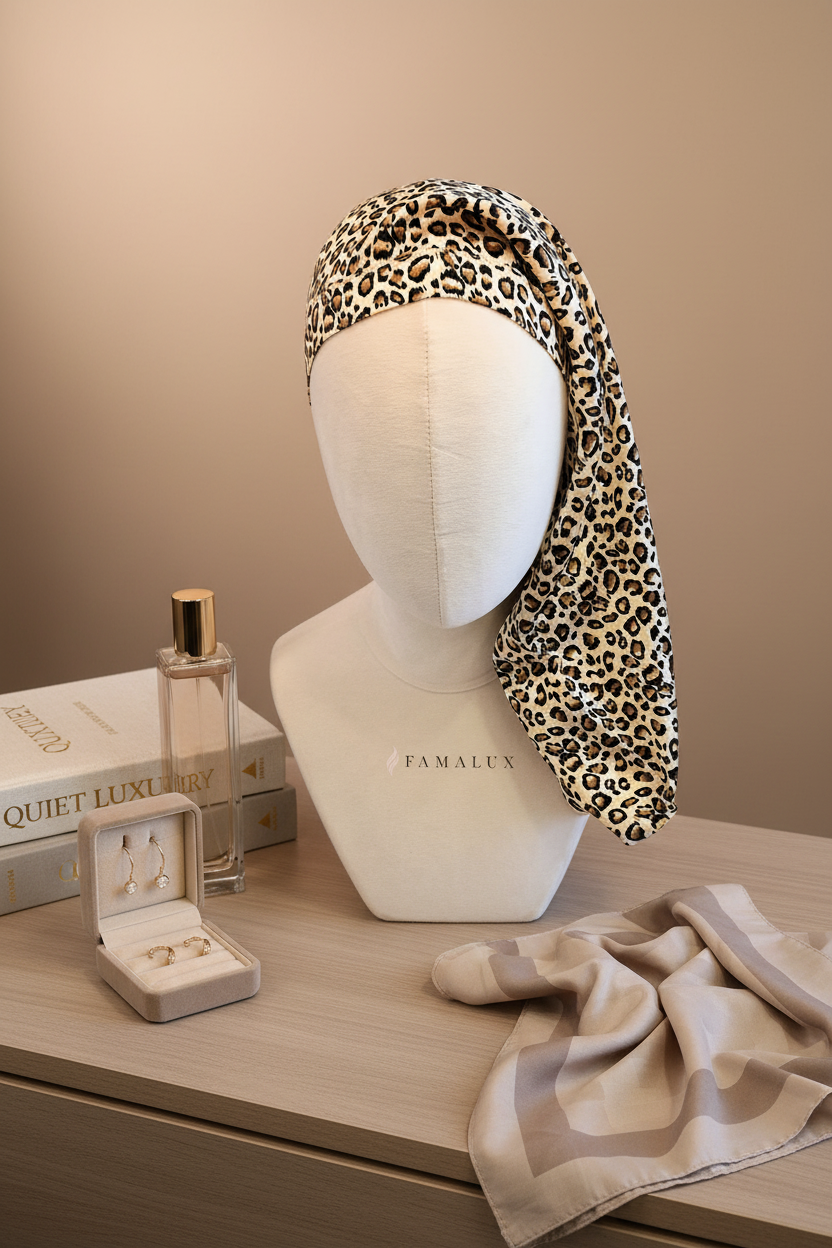 Bonnet satin en Soie de Mûrier
