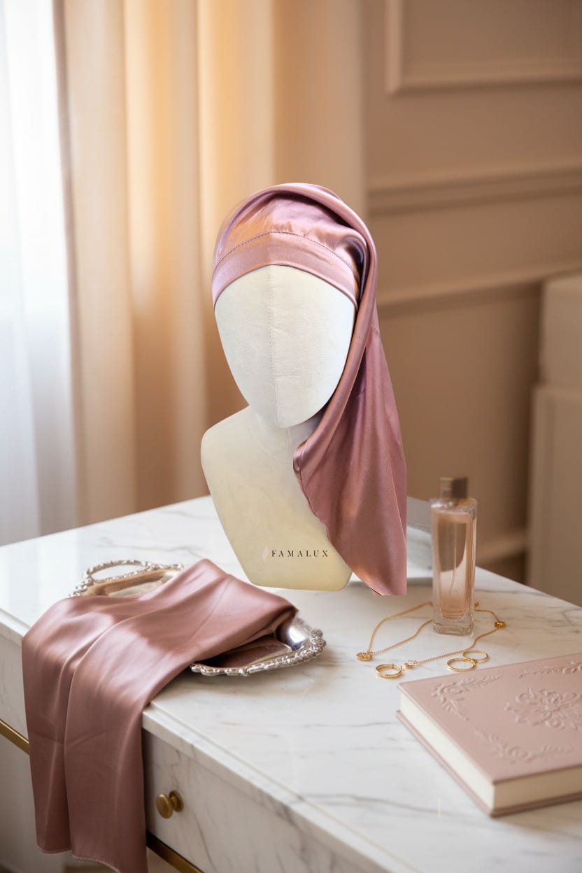 Bonnet satin en Soie de Mûrier